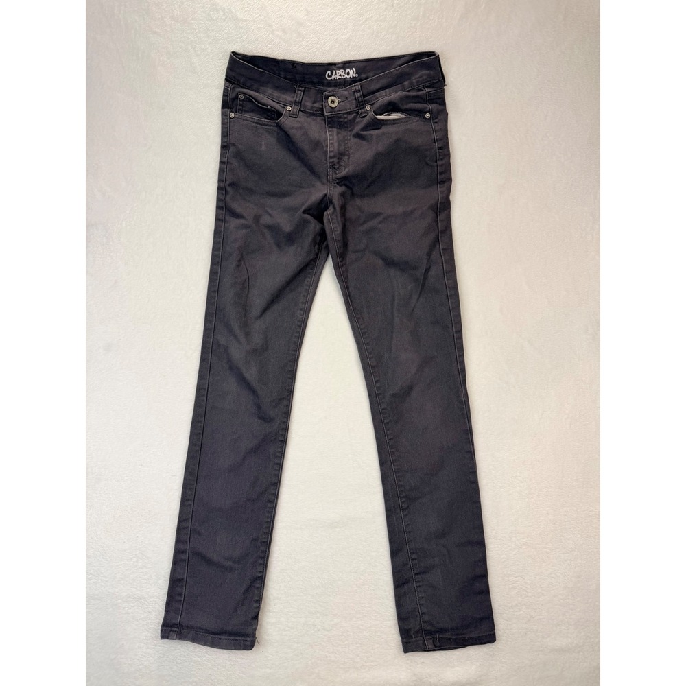 Carbon Mens Slim Fit Gray Stretch Jeans 30x32 Charcoal Skater Streetwear
